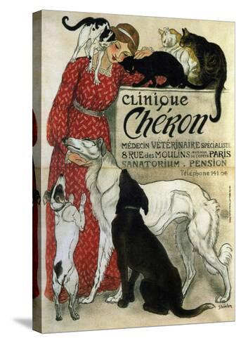 Clinique Cheron By Steinlen Print on Paper /& Canvas Giclee Poster